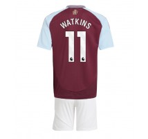 Aston Villa Ollie Watkins #11 Koszulka Podstawowa dzieci 2024-25 Krótki Rękaw (+ krótkie spodenki)